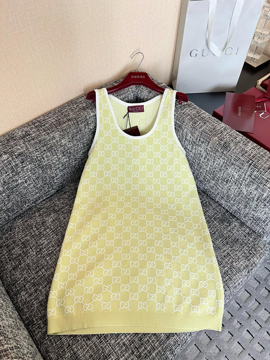 Timo / Gucci GG Jacquard Vest Dress