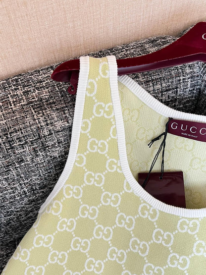 Timo / Gucci GG Jacquard Vest Dress