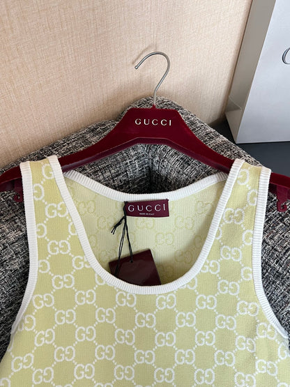 Timo / Gucci GG Jacquard Vest Dress
