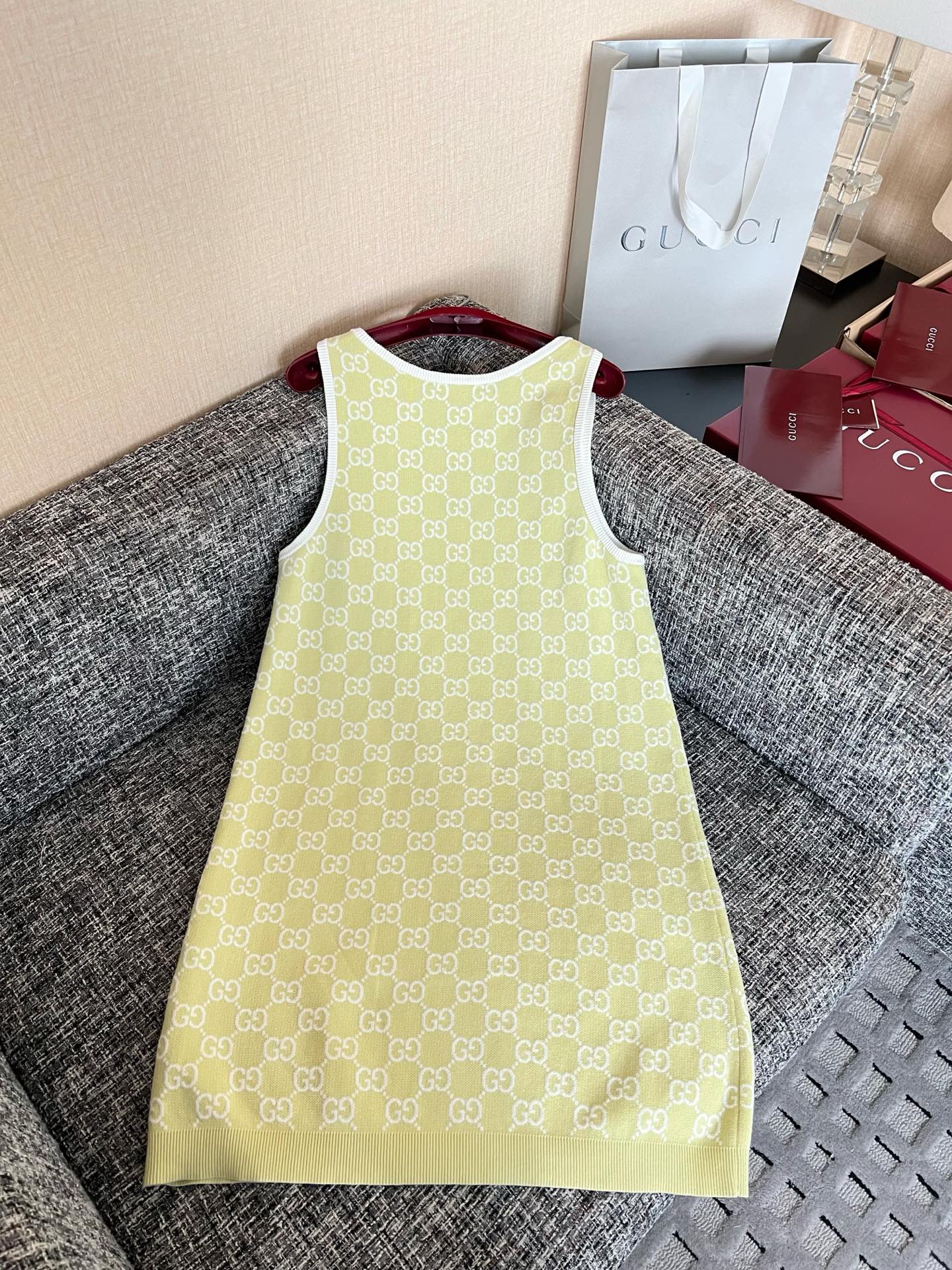 Timo / Gucci GG Jacquard Vest Dress