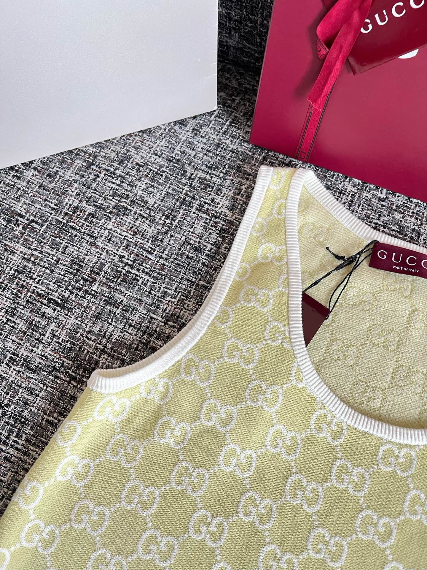 Timo / Gucci GG Jacquard Vest Dress