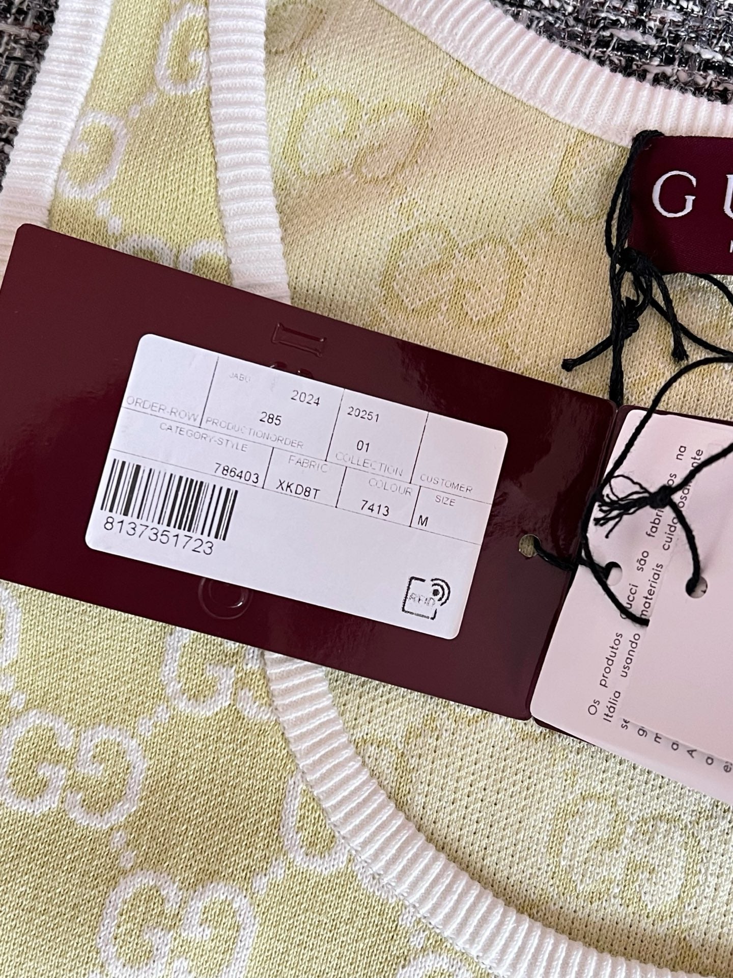 Timo / Gucci GG Jacquard Vest Dress
