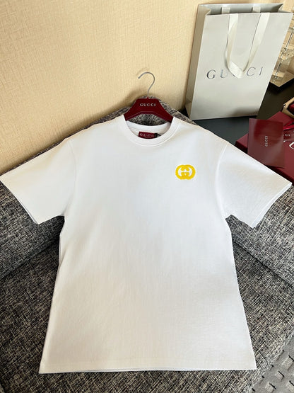 Timo / Gucci Double G Flocking Short-Sleeve T-Shirt
