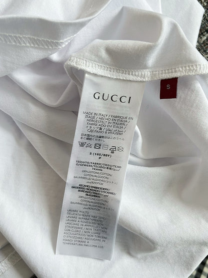 Timo / Gucci Double G Flocking Short-Sleeve T-Shirt