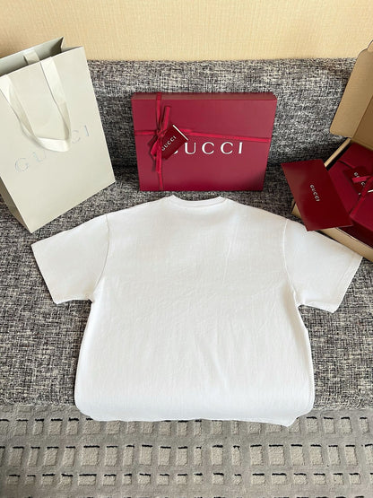 Timo / Gucci Double G Flocking Short-Sleeve T-Shirt