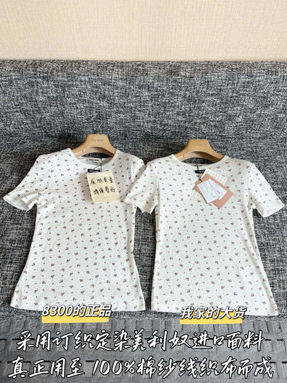 티모 / 미우미우 26SS 봄여름 신상 반팔 티셔츠