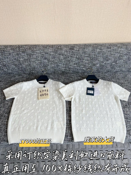 티모 / 루이비통 26년 S/S 신상 니트 반팔 티셔츠