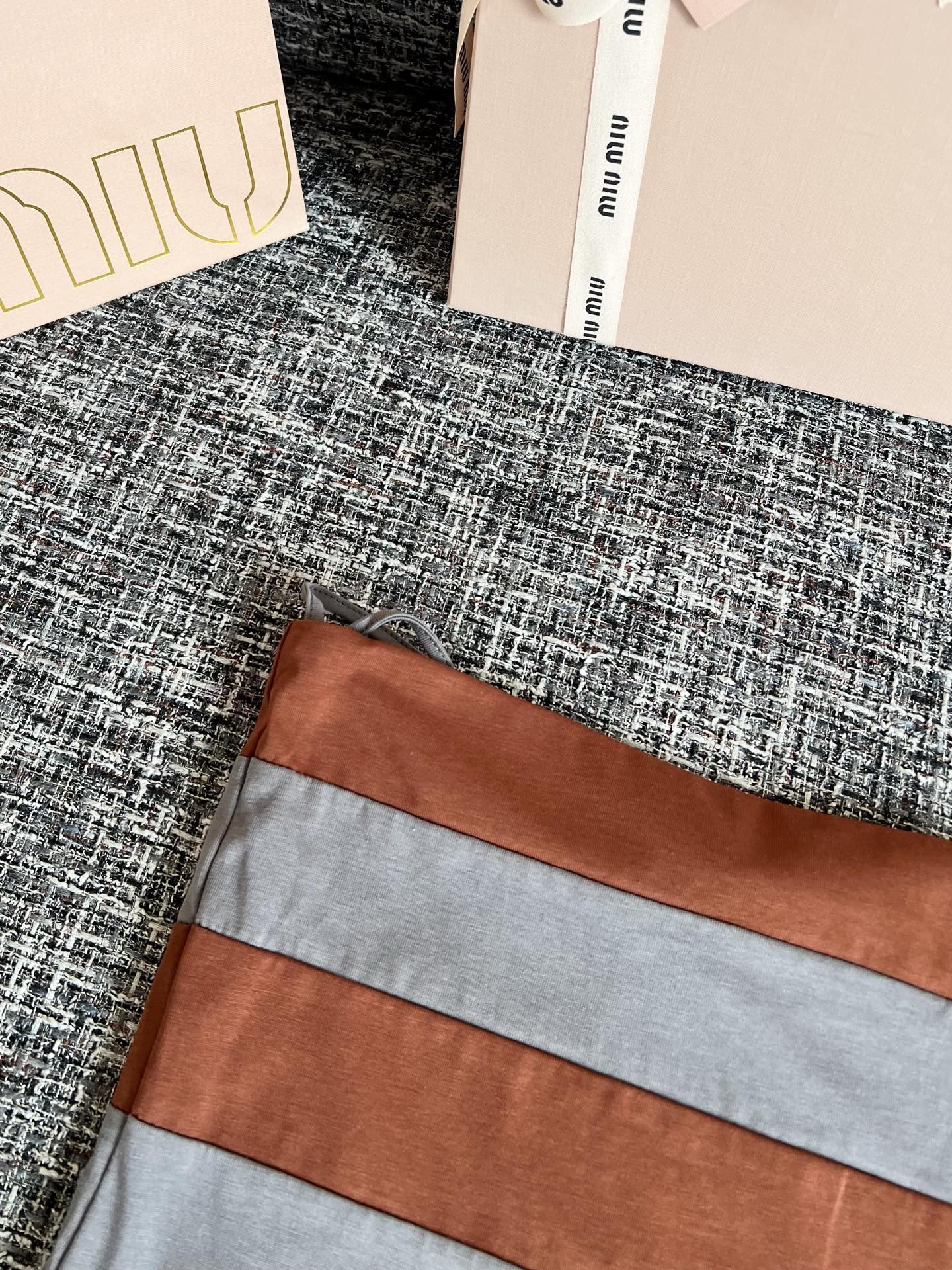Timo / Miu Miu Stripe Bralette Cami Top