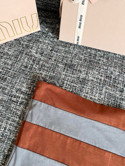 Timo / Miu Miu Stripe Bralette Cami Top