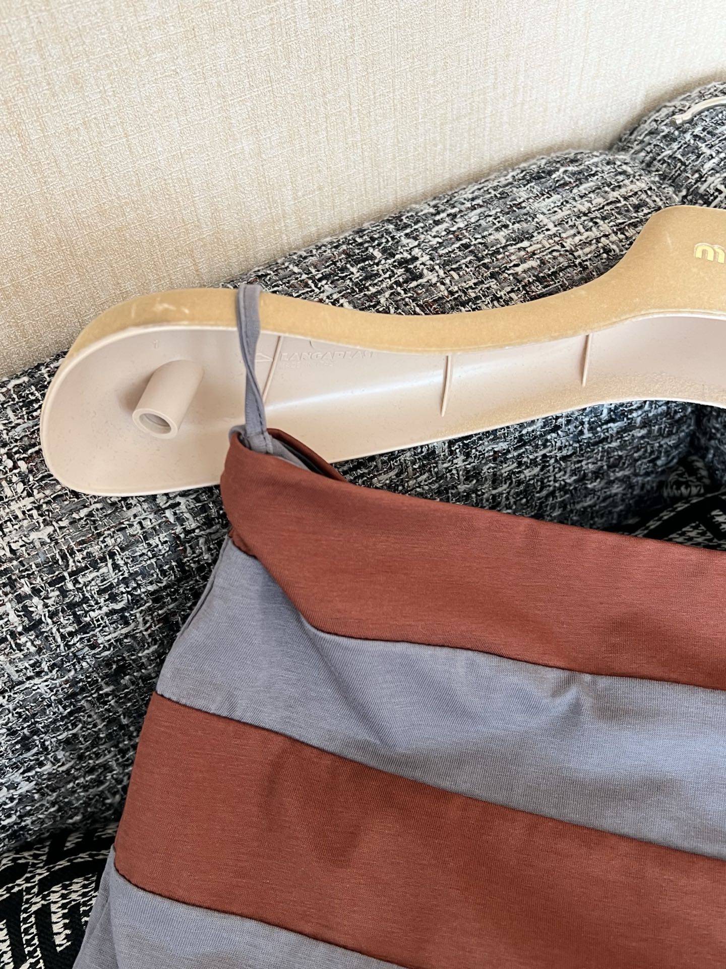 Timo / Miu Miu Stripe Bralette Cami Top