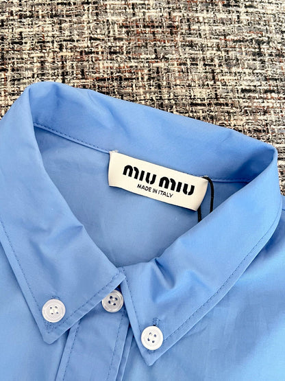 Timo / Miu Miu Big Pocket Shirt Dress