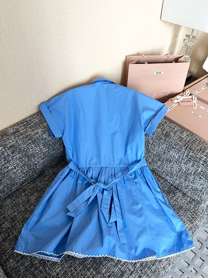Timo / Miu Miu Big Pocket Shirt Dress
