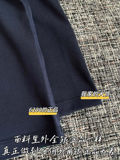 Timo / MIUMIU Two-tone Collar Dress