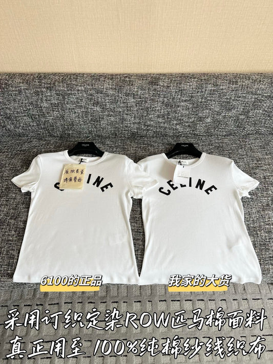 Timo / Celine 26SS Spring/Summer New Short-Sleeved T-Shirt