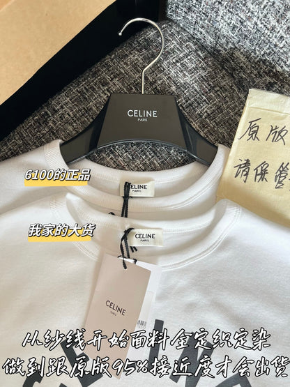 Timo / Celine 26SS Spring/Summer New Short-Sleeved T-Shirt
