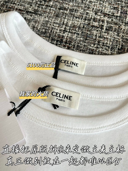 Timo / Celine 26SS Spring/Summer New Short-Sleeved T-Shirt