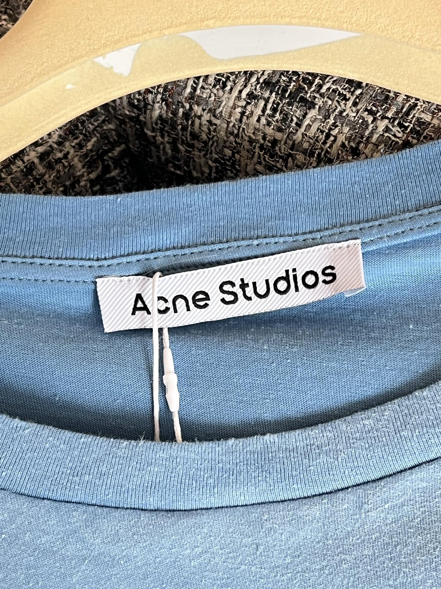 Timo / Acne Studios Lettering Print Short-Sleeved T-Shirt