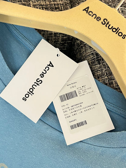 Timo / Acne Studios Lettering Print Short-Sleeved T-Shirt