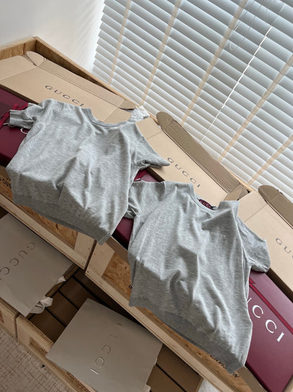 TMO / Gucci Mini Lettering Short-Sleeved Knit