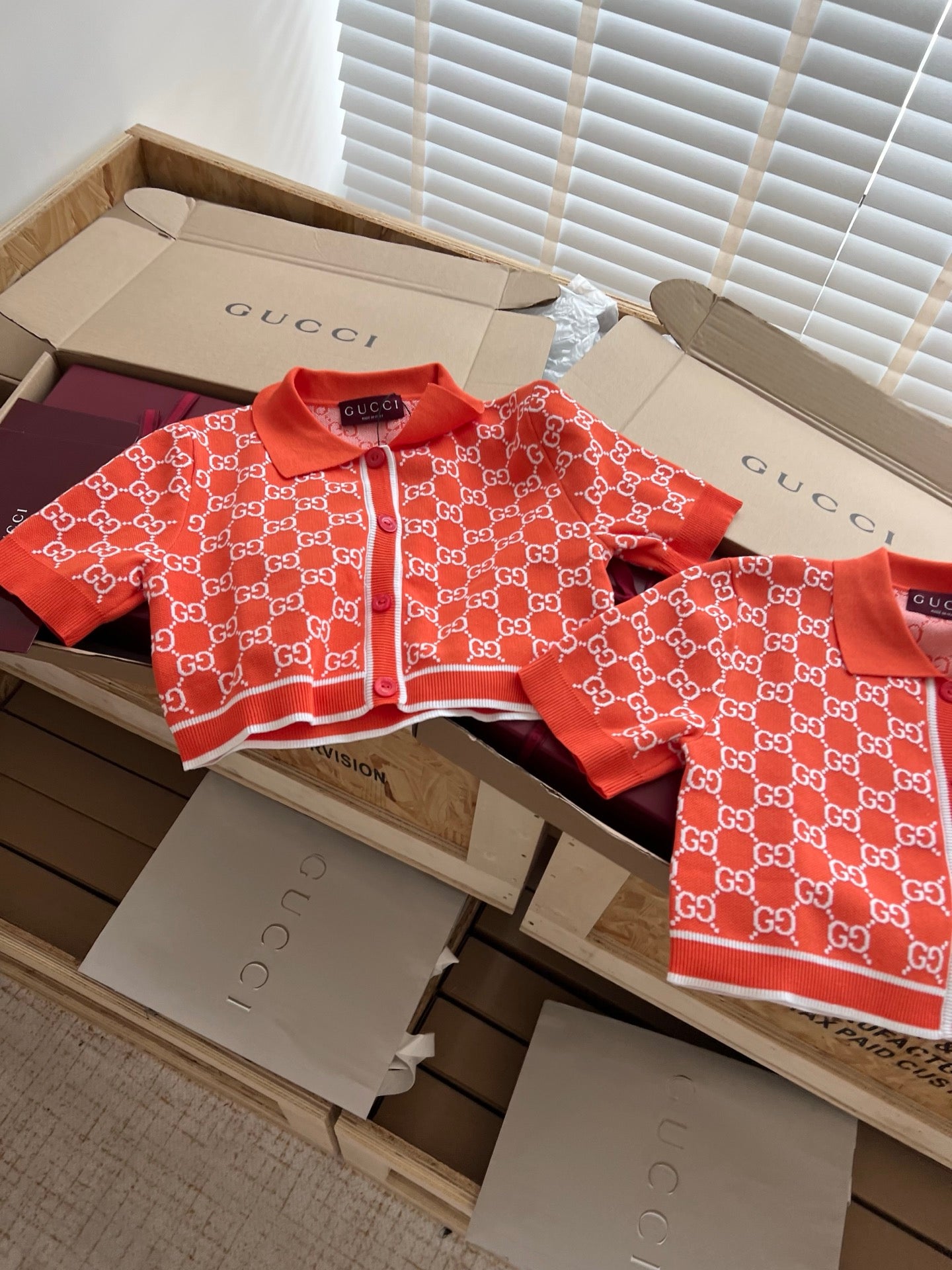 Timo / Gucci Short-Sleeve Cardigan