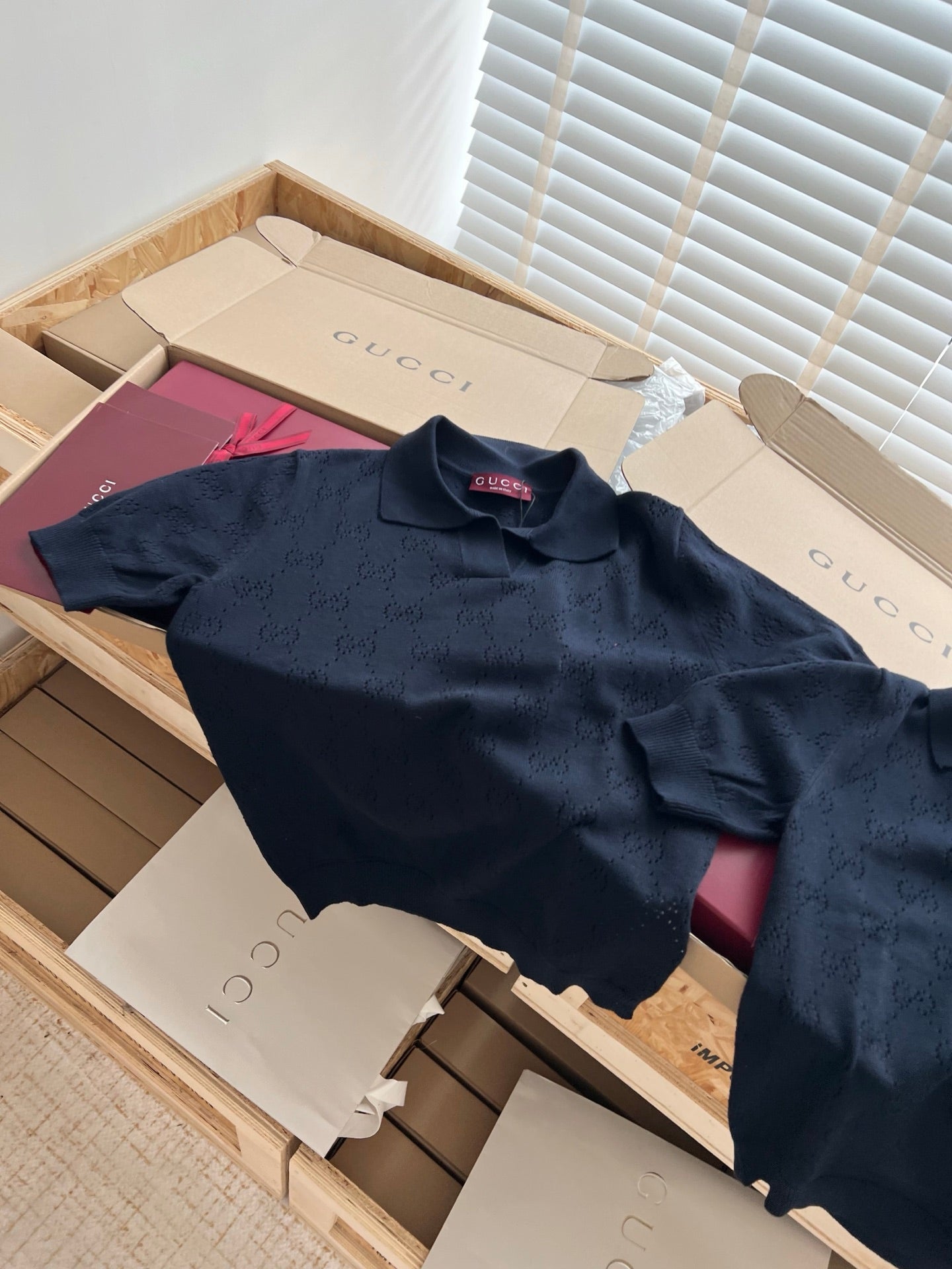 TMO / Gucci Race Pocket Short-Sleeve Polo