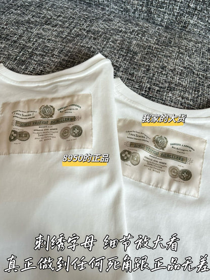 Timo / Louis Vuitton 26SS Scarf Combination Short-Sleeved Shirt