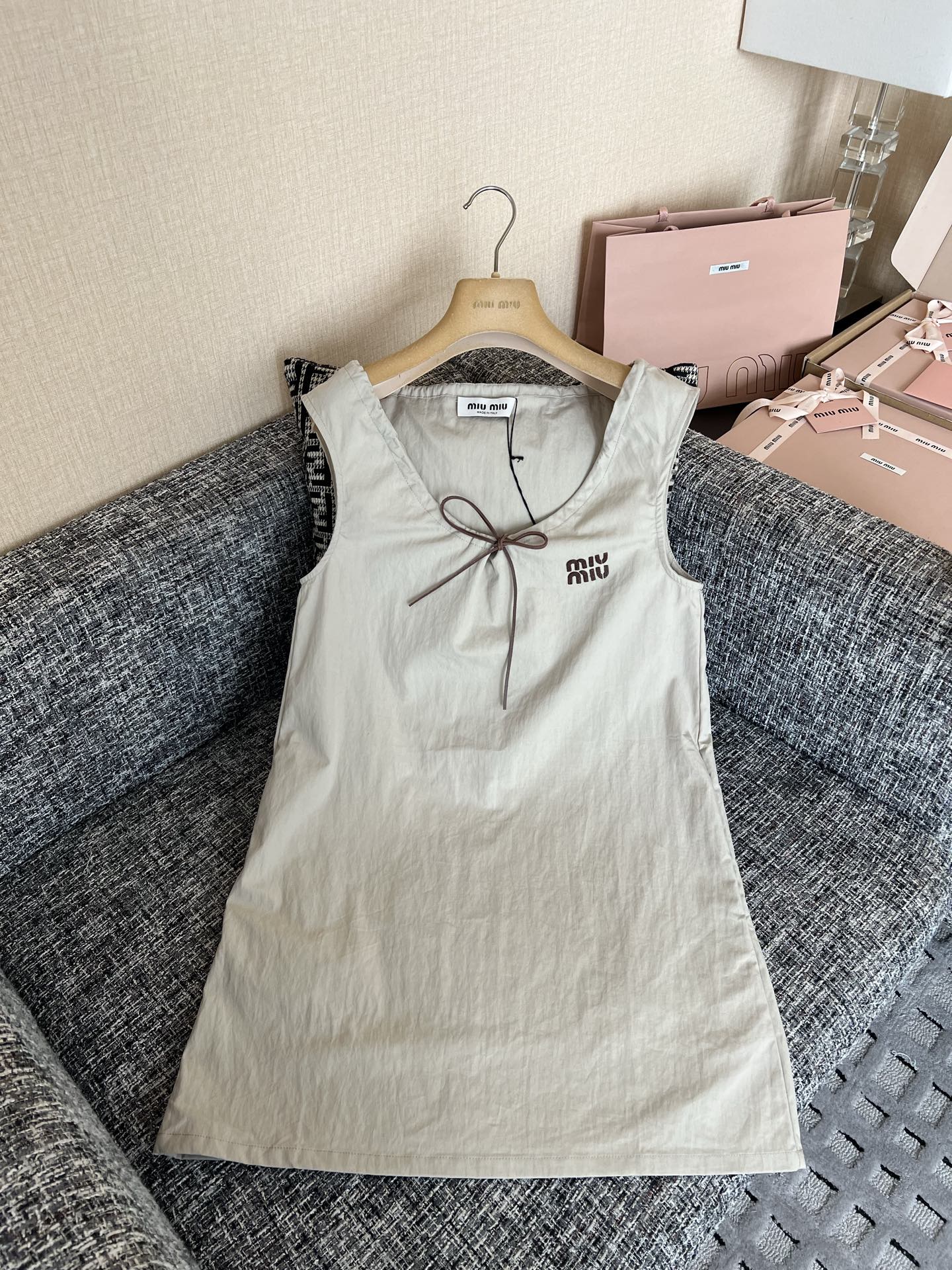Timo / Miu Miu beige dress