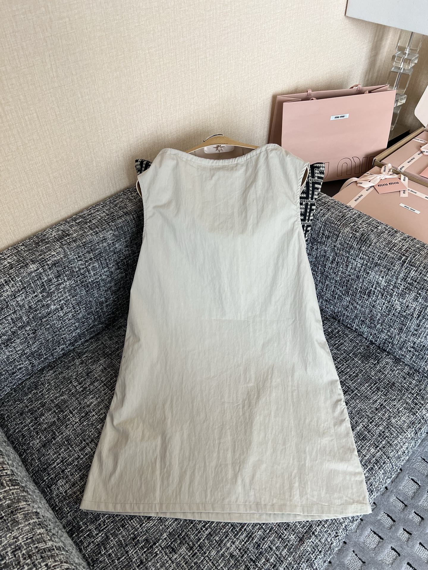 Timo / Miu Miu beige dress