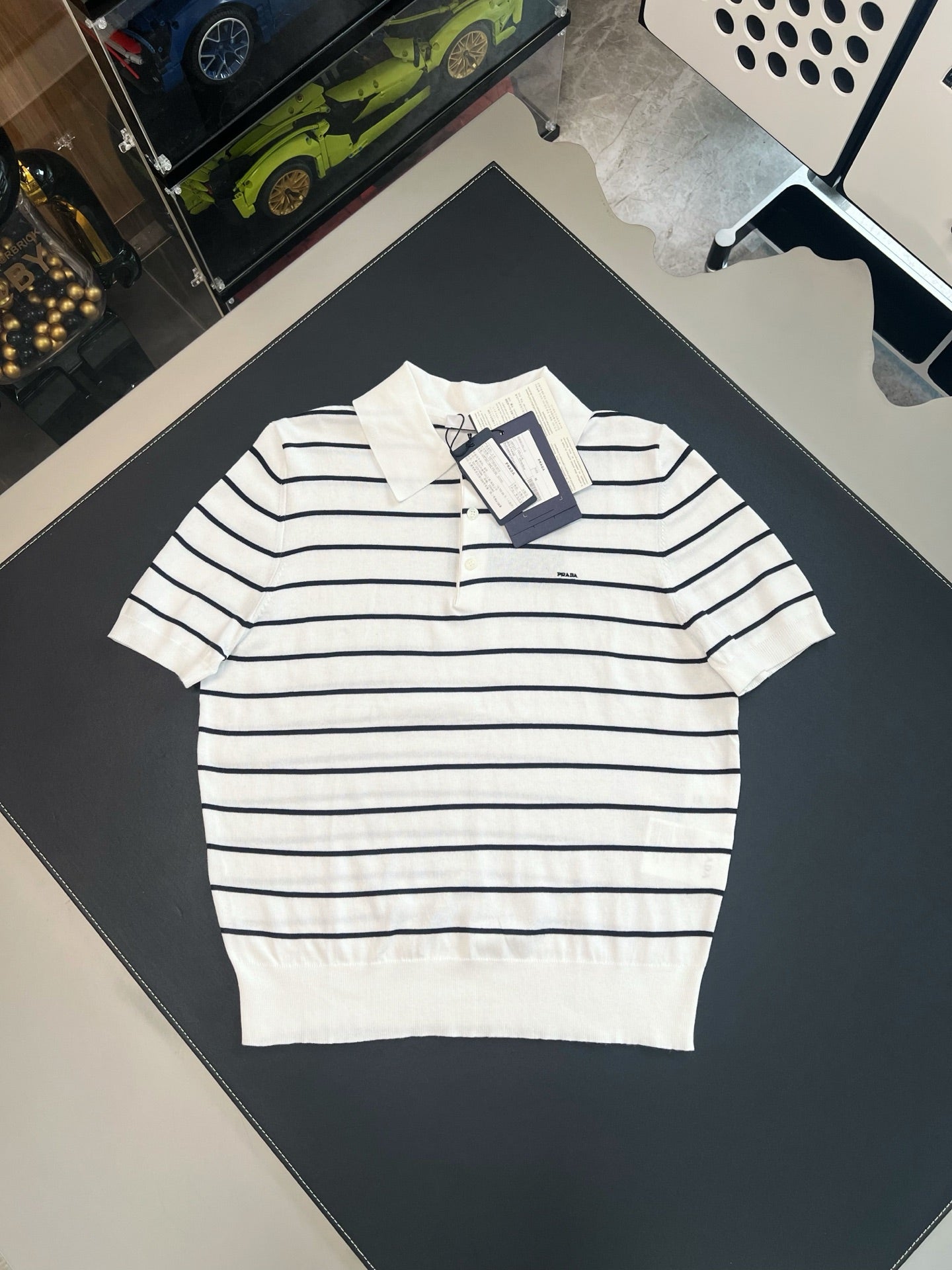 V-Factory / Prada Knit Short-Sleeved T-Shirt