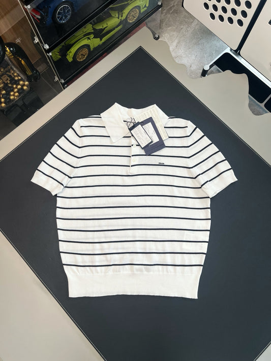 V-Factory / Prada Knit Short-Sleeved T-Shirt