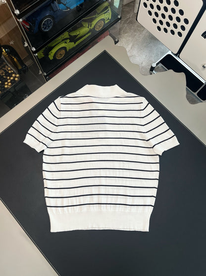 V-Factory / Prada Knit Short-Sleeved T-Shirt