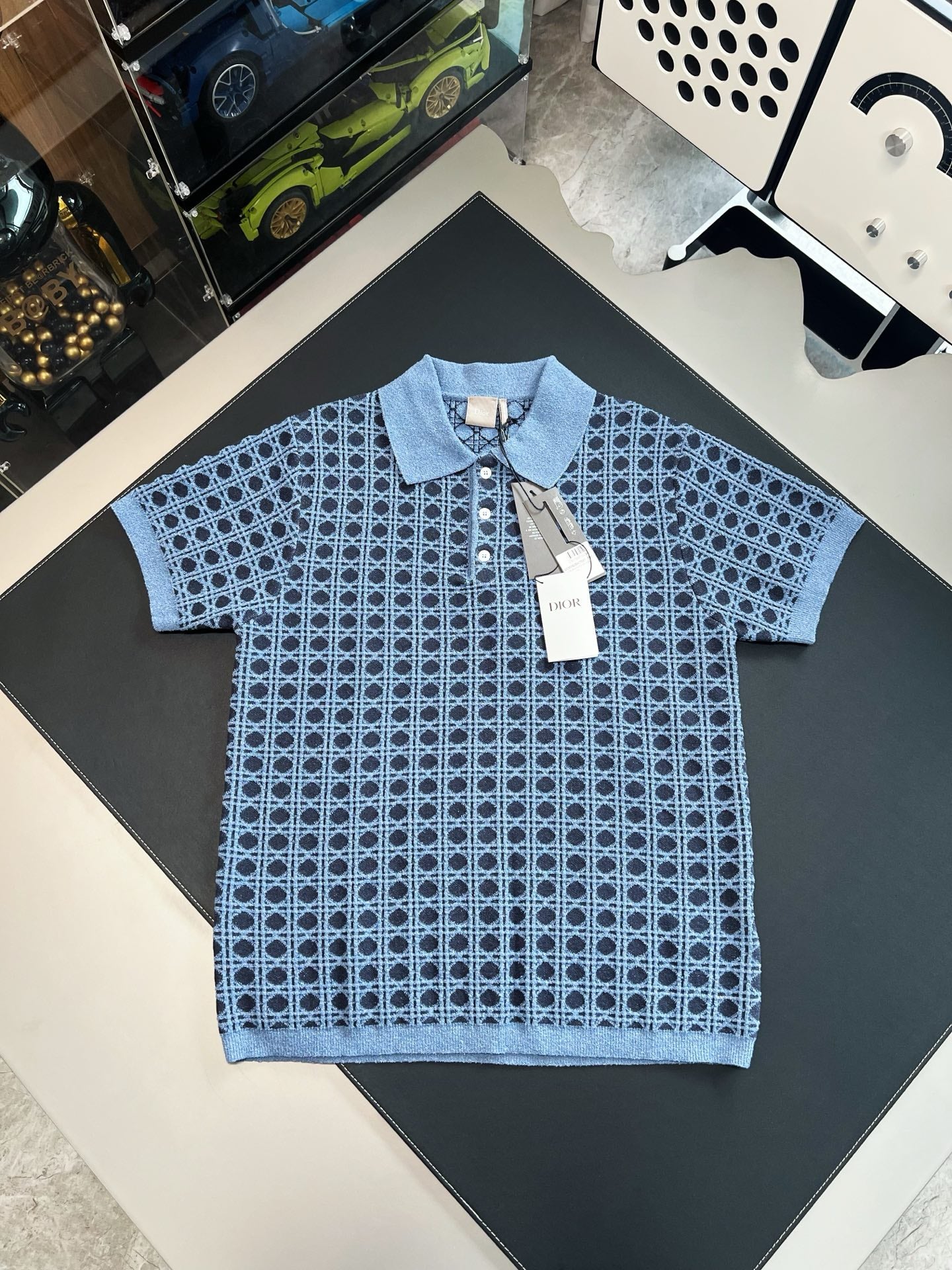 V Factory / Dior Knit Short-Sleeved Shirt
