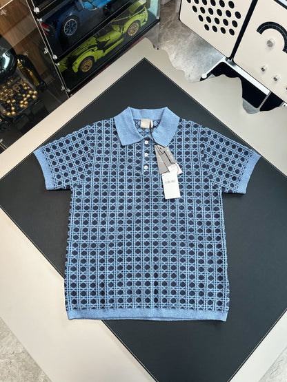 V Factory / Dior Knit Short-Sleeved Shirt