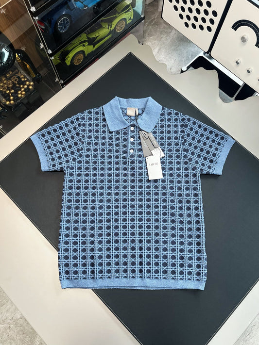 V Factory / Dior Knit Short-Sleeved Shirt