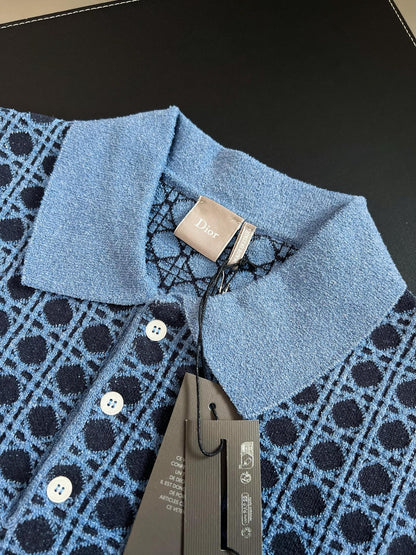 V Factory / Dior Knit Short-Sleeved Shirt