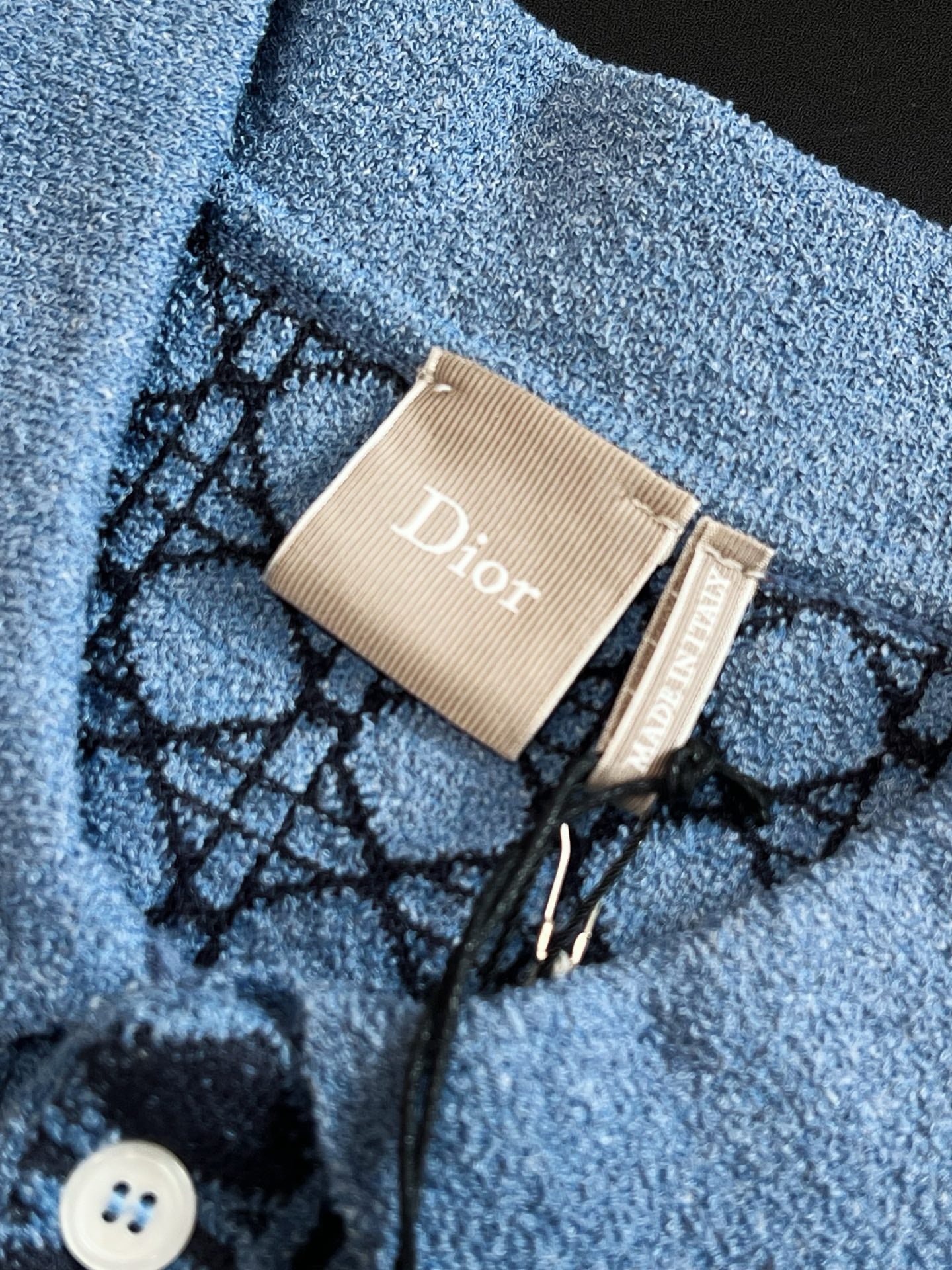 V Factory / Dior Knit Short-Sleeved Shirt