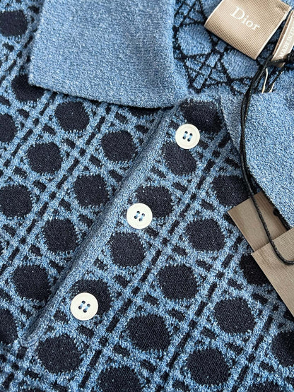 V Factory / Dior Knit Short-Sleeved Shirt
