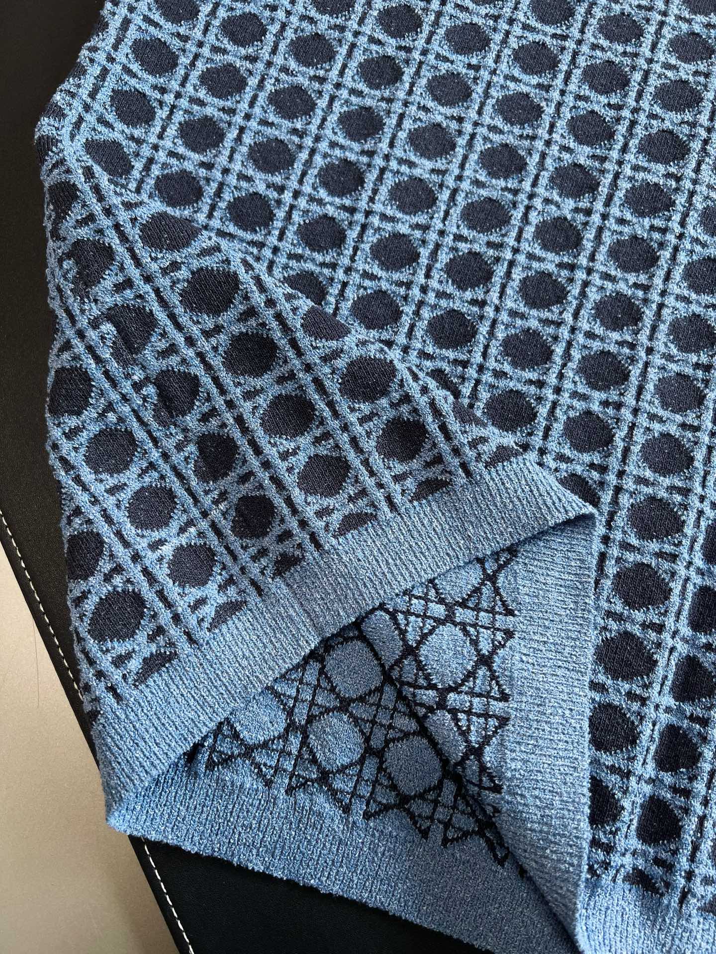 V Factory / Dior Knit Short-Sleeved Shirt