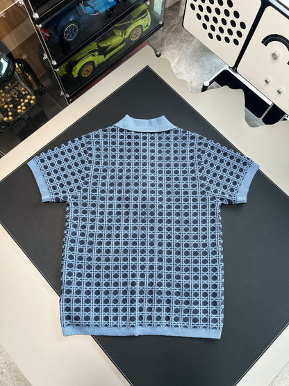 V Factory / Dior Knit Short-Sleeved Shirt