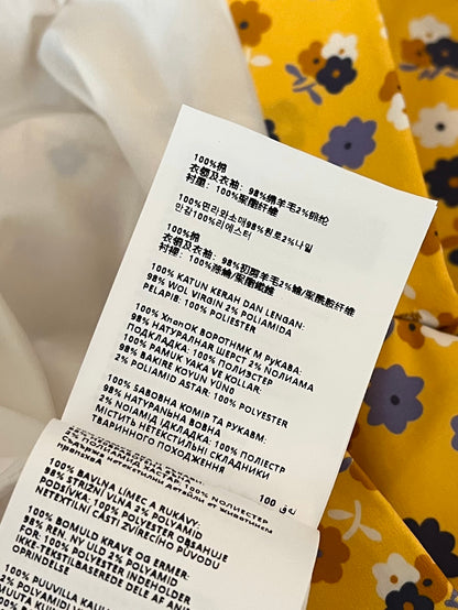 티모 / 미우미우 꽃무늬 투인원 원피스
