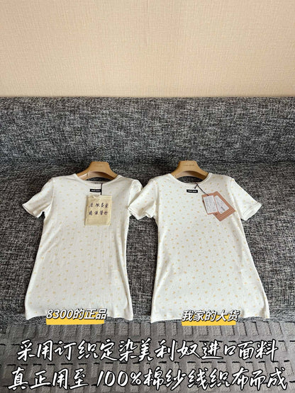 티모 / 미우미우 26SS 신상 꽃무늬 반팔