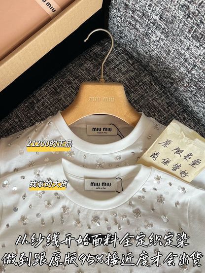 티모 / 미우미우 26SS 신상 반팔 티셔츠