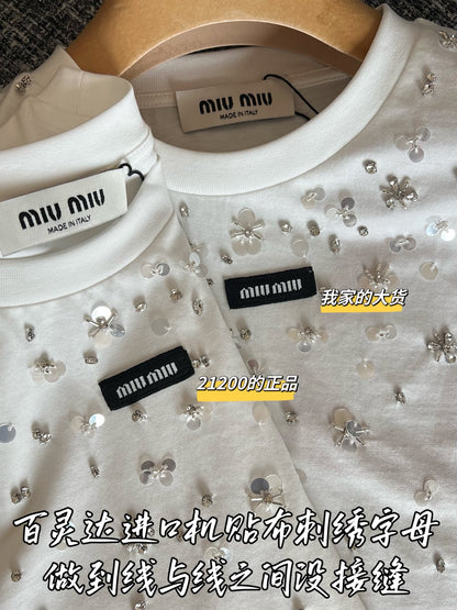 티모 / 미우미우 26SS 신상 반팔 티셔츠