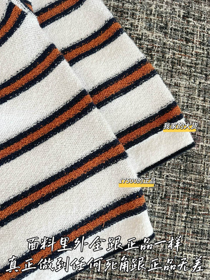티모 / 샤넬 26SS 신상 스트라이프 반팔 티셔츠