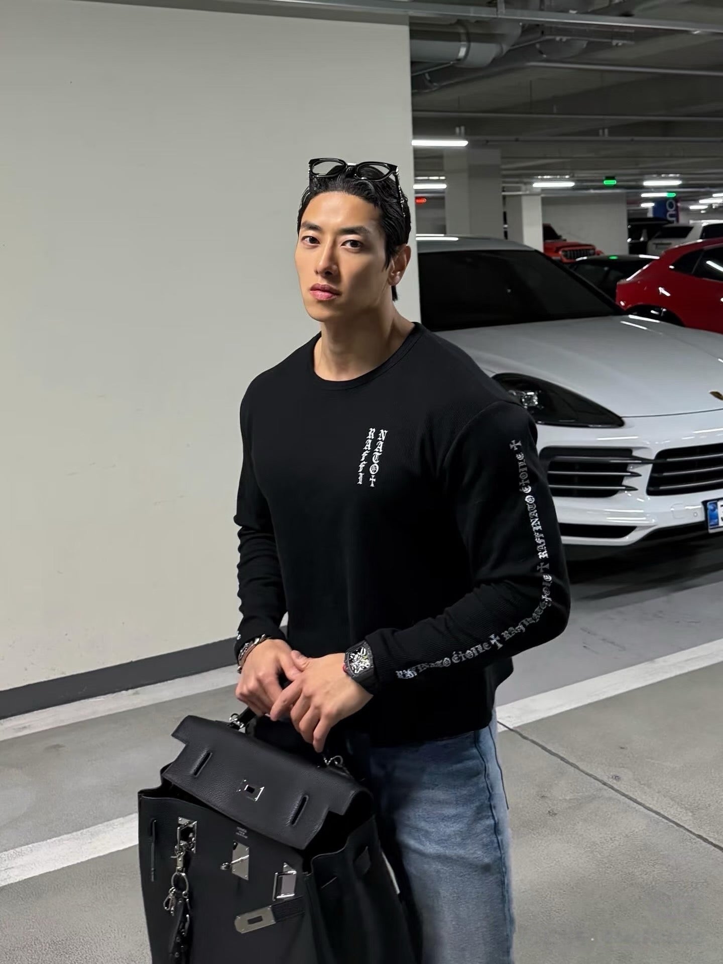 V공장 / 크롬하츠 긴팔티셔츠
