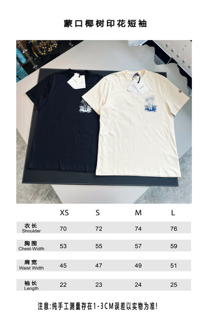 V공장 / 몽클레어 반팔 티셔츠