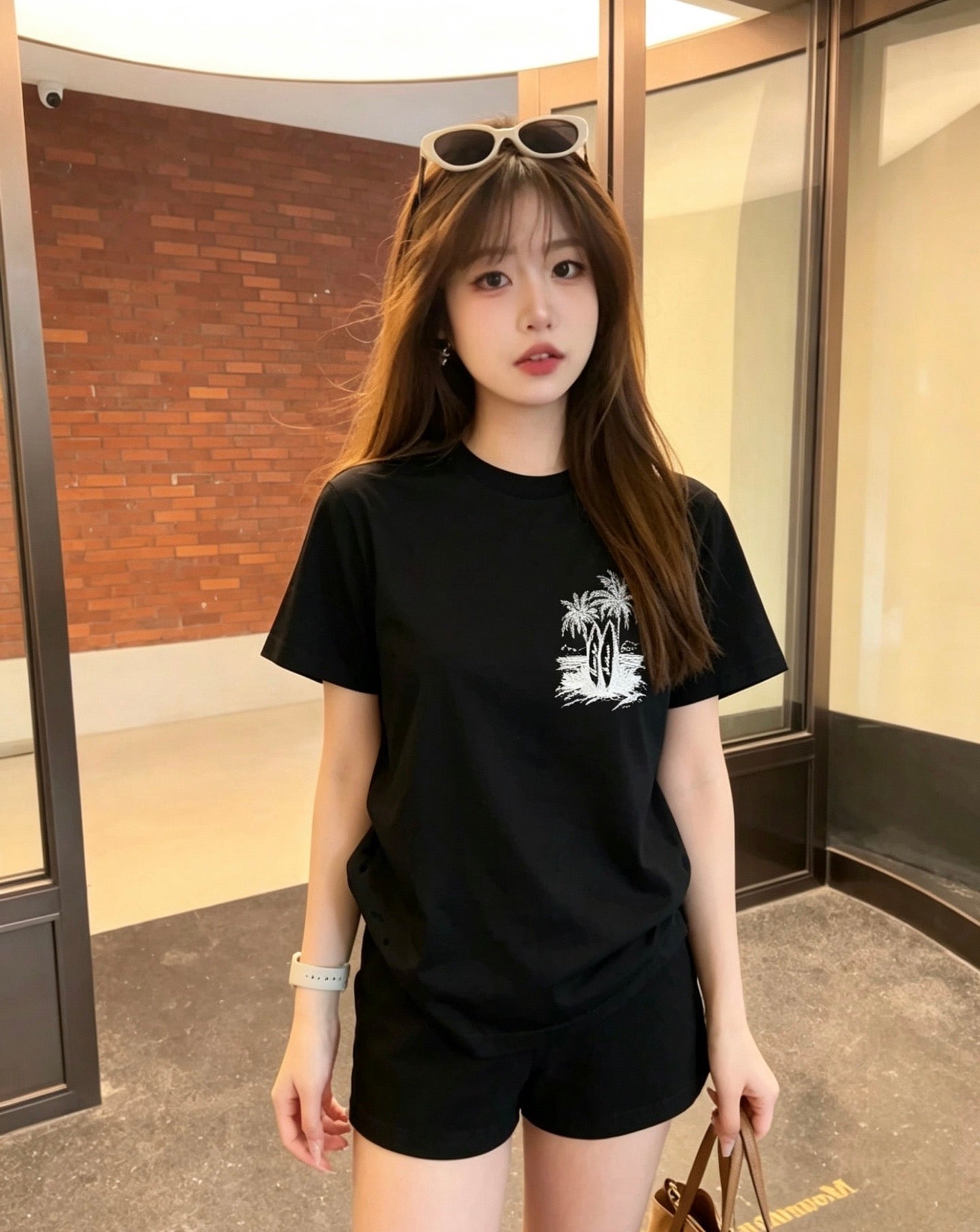 V공장 / 몽클레어 반팔 티셔츠