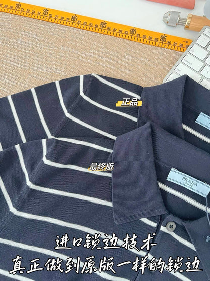 티모 / 프라다 26SS 스트라이프 폴로셔츠