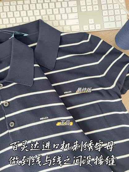 티모 / 프라다 26SS 스트라이프 폴로셔츠