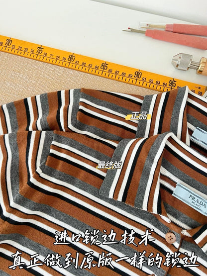 티모 / 프라다 26SS 스트라이프 폴로셔츠